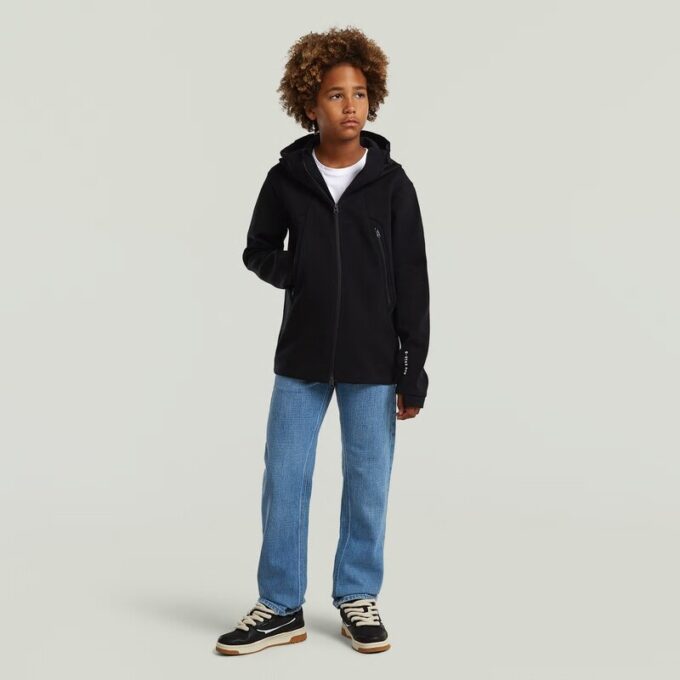 Boys Regular Hooded Full Zip Knit Boys Regular Hooded Full Zip Knit