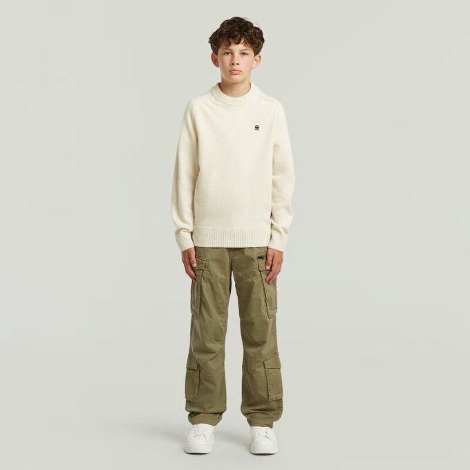 Boys Rovic Zip 3D Loose Pants Boys Rovic Zip 3D Loose Pants