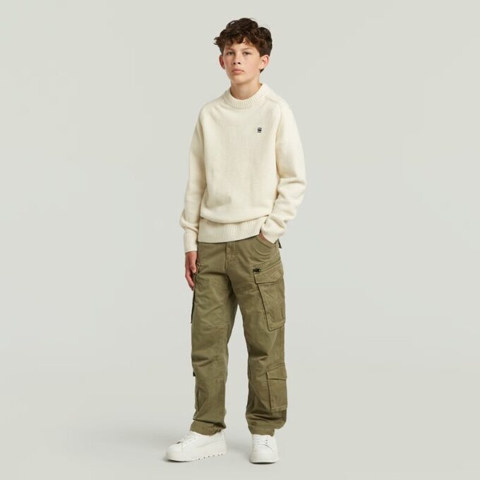 Boys Rovic Zip 3D Loose Pants Boys Rovic Zip 3D Loose Pants