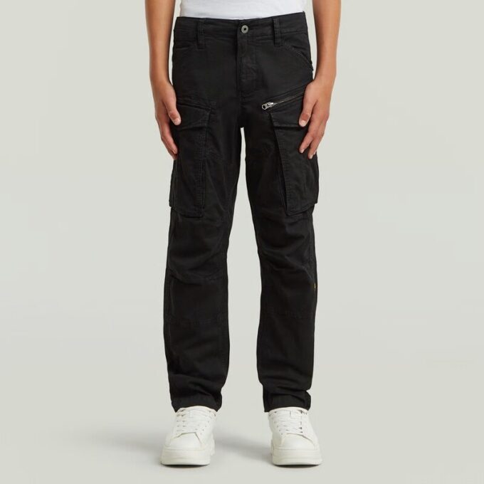 Boys Rovic Zip 3D Regular Tapered Pants Boys Rovic Zip 3D Regular Tapered Pants