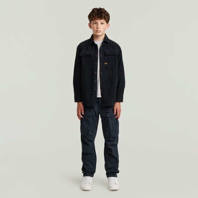 Boys Rovic Zip 3D Regular Tapered Pants
