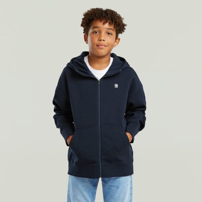 Boys Wool Hooded Knit Sweater