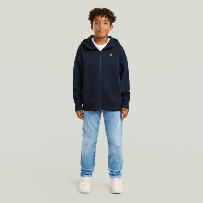 Boys Wool Hooded Knit Sweater