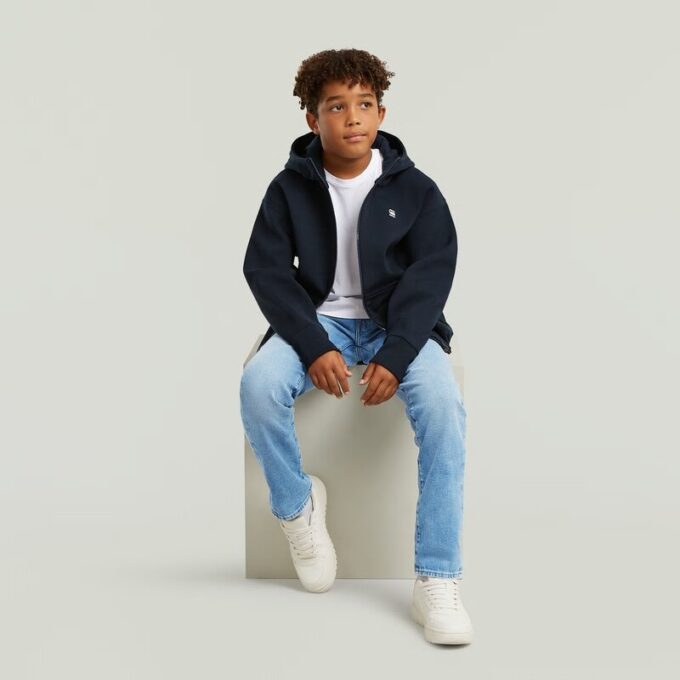 Boys Wool Hooded Knit Sweater