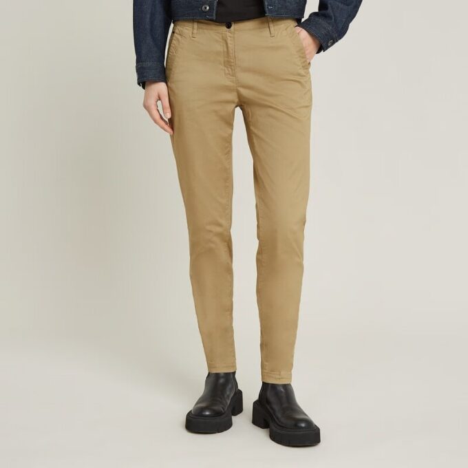 Bronson Mid Waist Skinny Chino