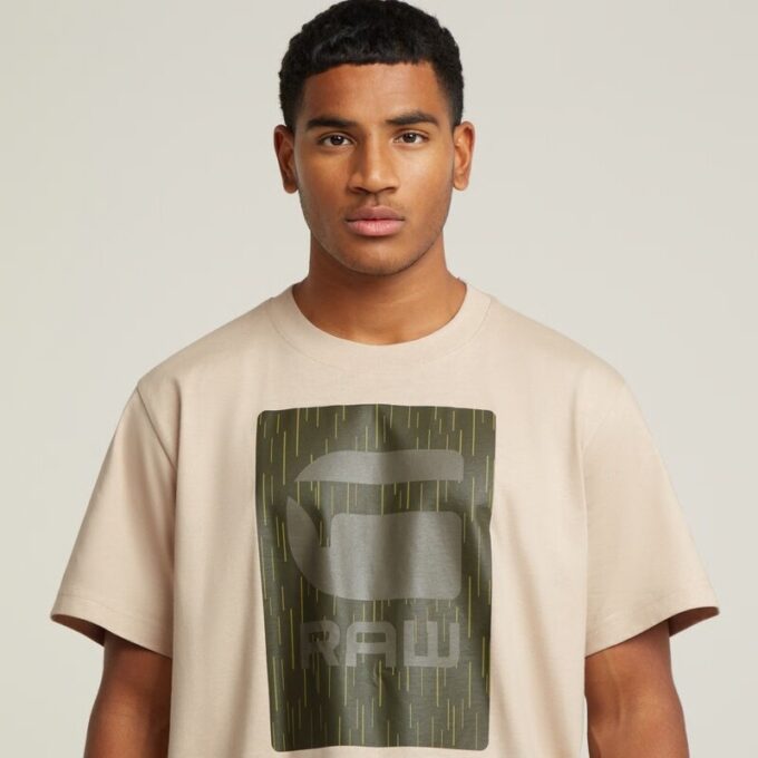 Burger Box Rain Loose T-Shirt