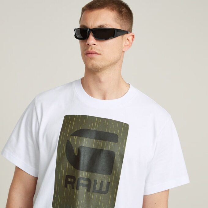 Burger Box Rain Loose T-Shirt