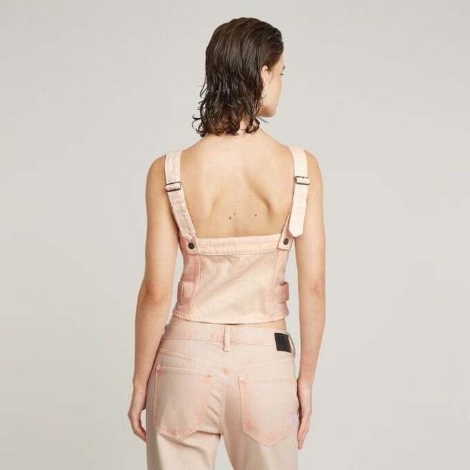 Bustier Top Detachable Straps