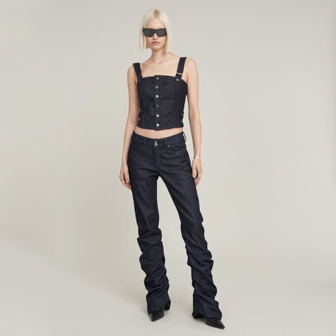 Bustier Top Detachable Straps