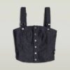 Bustier Top Detachable Straps