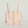 Bustier Top Detachable Straps