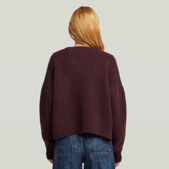 Cable Cropped Cardi Knit