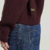 Cable Cropped Cardi Knit