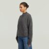 Cable Double Collar Knit