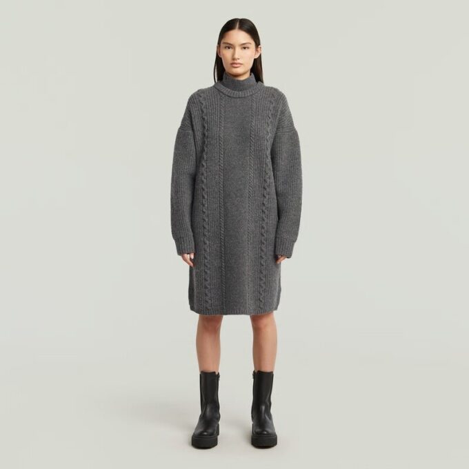 Cable Knit Dress
