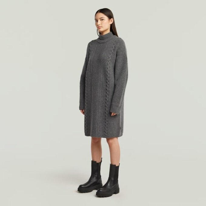 Cable Knit Dress