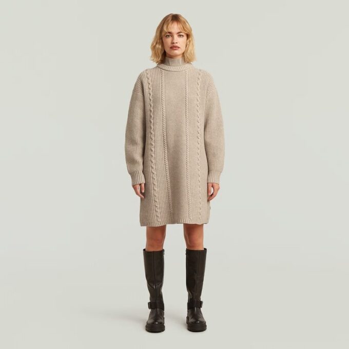 Cable Loose Knit Dress Cable Loose Knit Dress