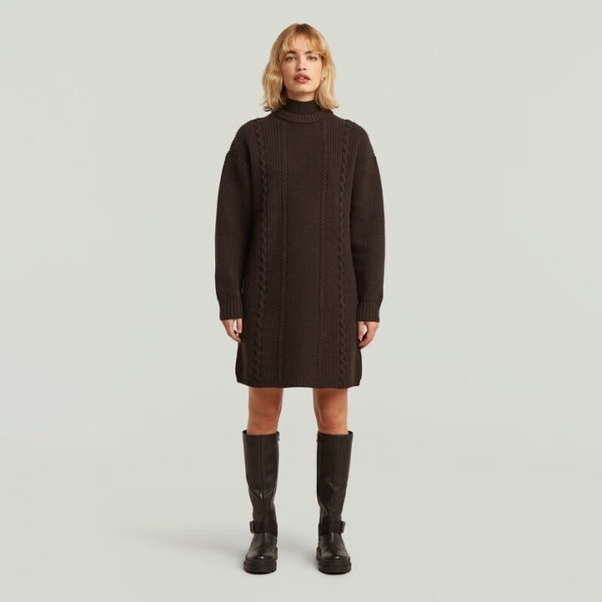 Cable Loose Knit Dress Cable Loose Knit Dress