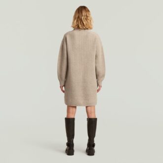 Cable Loose Knit Dress