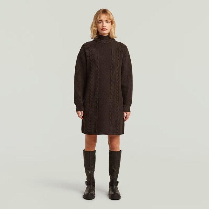 Cable Loose Knit Dress Cable Loose Knit Dress