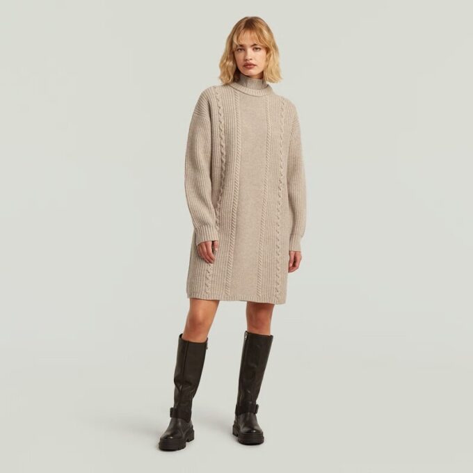 Cable Loose Knit Dress Cable Loose Knit Dress