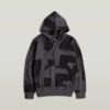 Calligraphy Allover Hooded Sweater Calligraphy Allover Hooded Sweater