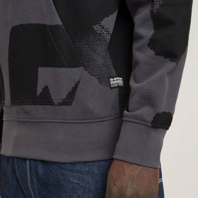 Calligraphy Allover Hooded Sweater Calligraphy Allover Hooded Sweater