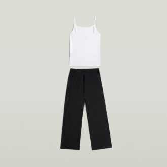 Cami and Wide Leg Pant Pajamas Set