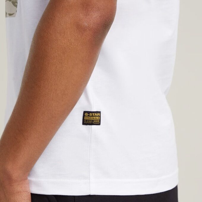 Camo Box Graphic T-Shirt