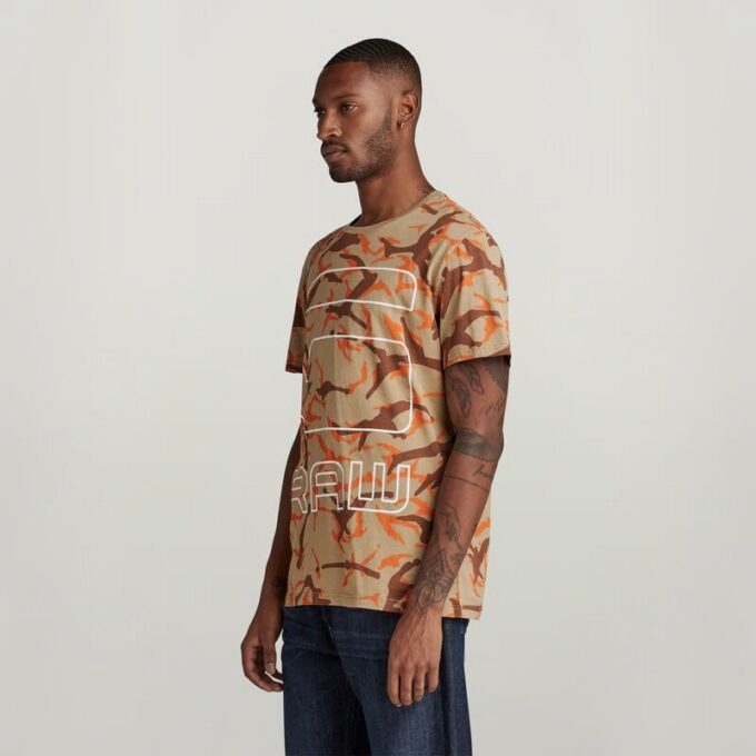 Camo Graphic T-Shirt