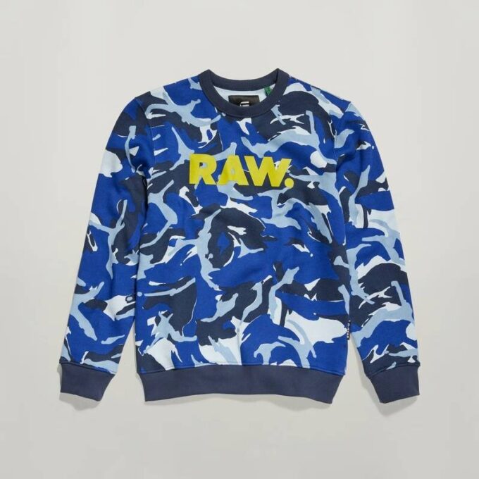 Camo RAW Sweater Camo RAW Sweater
