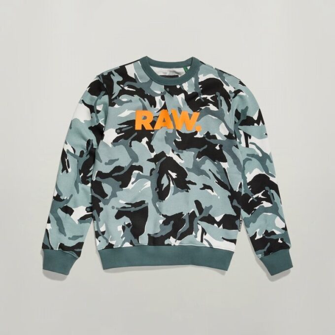 Camo RAW Sweater Camo RAW Sweater