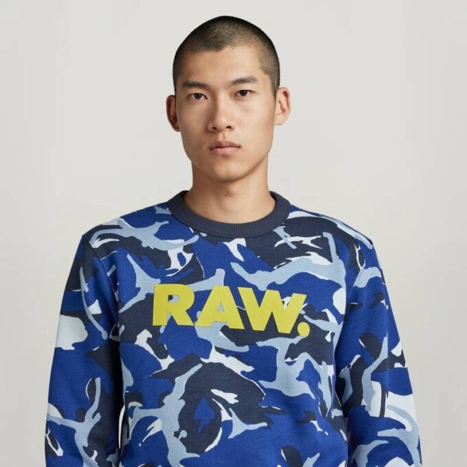 Camo RAW Sweater Camo RAW Sweater