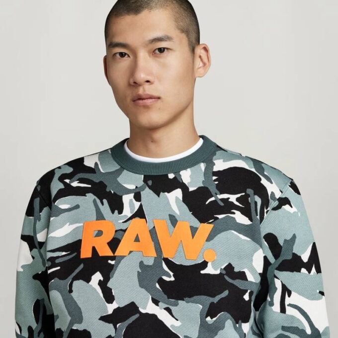 Camo RAW Sweater Camo RAW Sweater