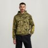 Camo Sleeve Graphic Hoodie