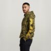 Camo Sleeve Graphic Hoodie