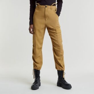 Cargo Cropped Drawcord Pants