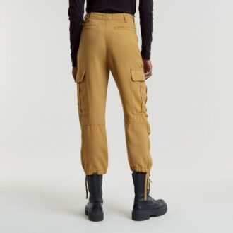 Cargo Cropped Drawcord Pants