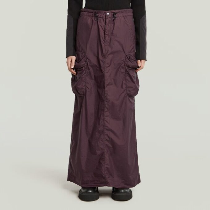 Cargo Long Skirt