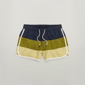 Carnic Color Block Swim Shorts