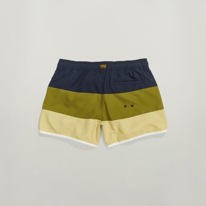 Carnic Color Block Swim Shorts