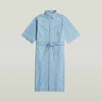 Carter Denim Shirt Dress