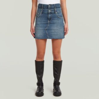 Carter Double Waistband Mini Skirt