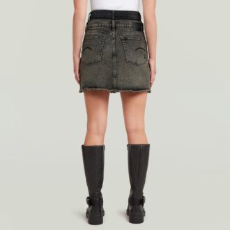 Carter Double Waistband Mini Skirt