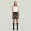 Carter Double Waistband Mini Skirt