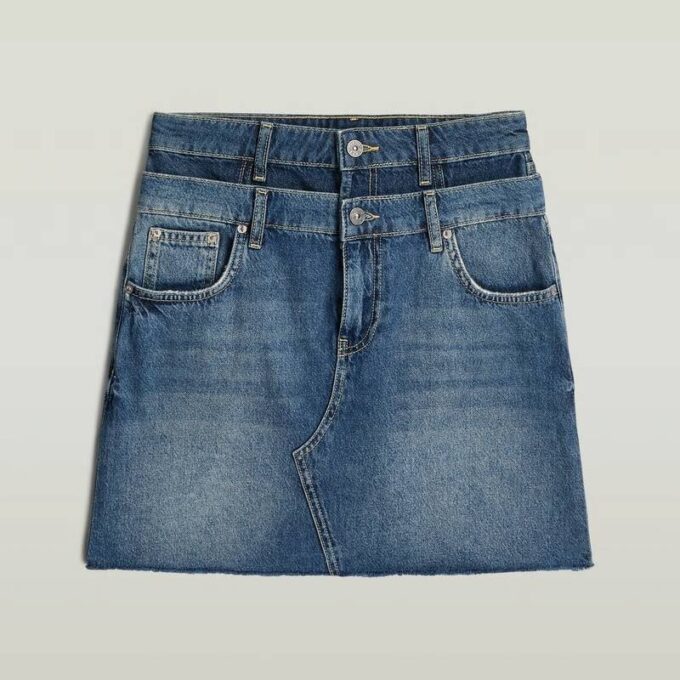 Carter Double Waistband Mini Skirt Carter Double Waistband Mini Skirt