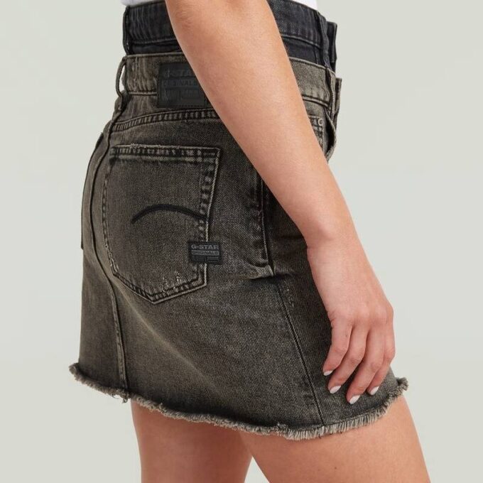 Carter Double Waistband Mini Skirt