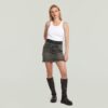 Carter Double Waistband Mini Skirt