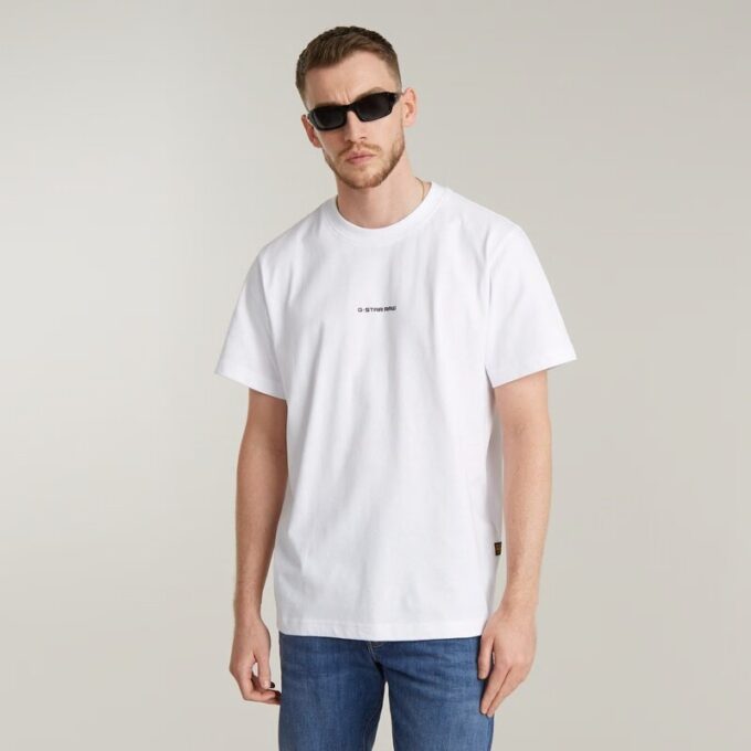 Center Chest Logo Loose T-Shirt Center Chest Logo Loose T-Shirt