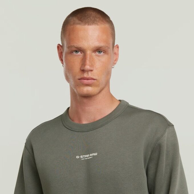 Center Chest Logo Sweater